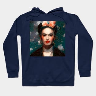 Frida à la Van Gogh Hoodie